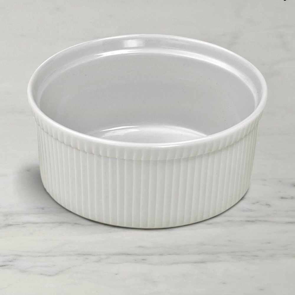 Apilco Porcelain Soufflé Dish